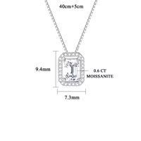 Collier Gaurosa Femme Fantasy in Argent Moissanite MSN23040302 - MSN23040302